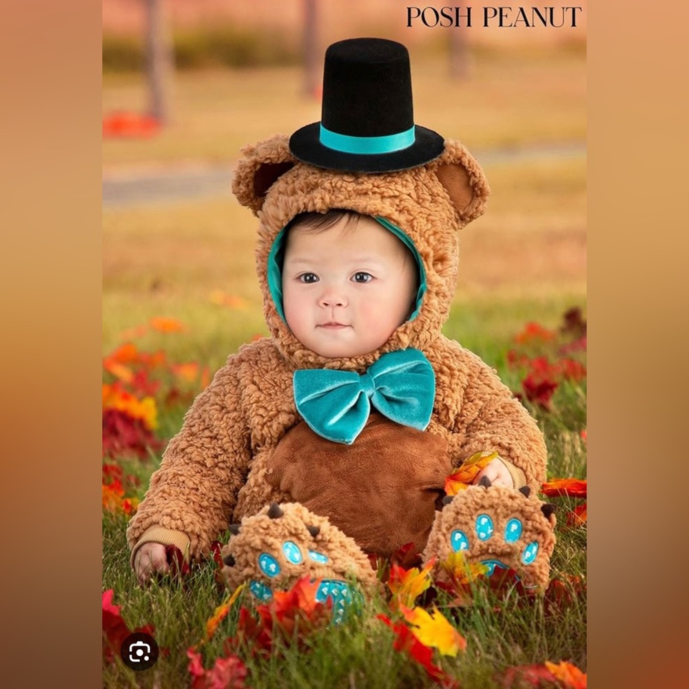 Posh Peanut | Fall Elegant Teddy Bear Costume